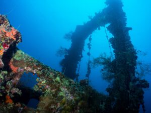 Diving the Teshio Maru
