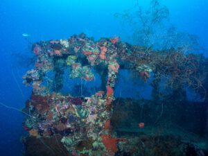 Diving the Teshio Maru