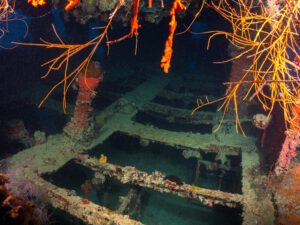 Diving the Teshio Maru
