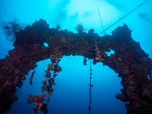 Diving the Teshio Maru