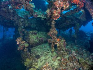 The IJN IRO wreck Palau Micronesia